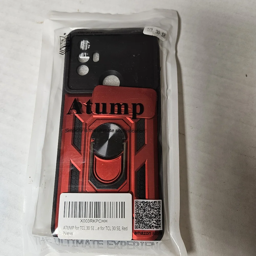 Red Phone Case for TCL 30 Se New‎